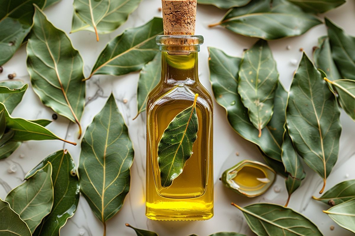 Les propriétés uniques de l'huile d'olive avec du laurier pour la santé expliquées